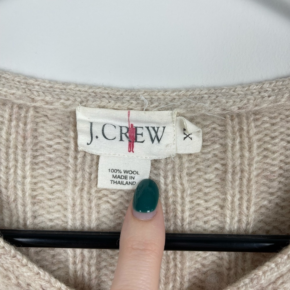J.Crew 100% Wool Crewneck Sweater - Picture 10 of 10